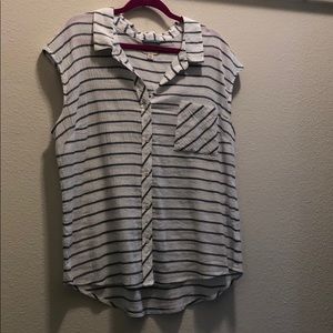 Sleeveless summer top
